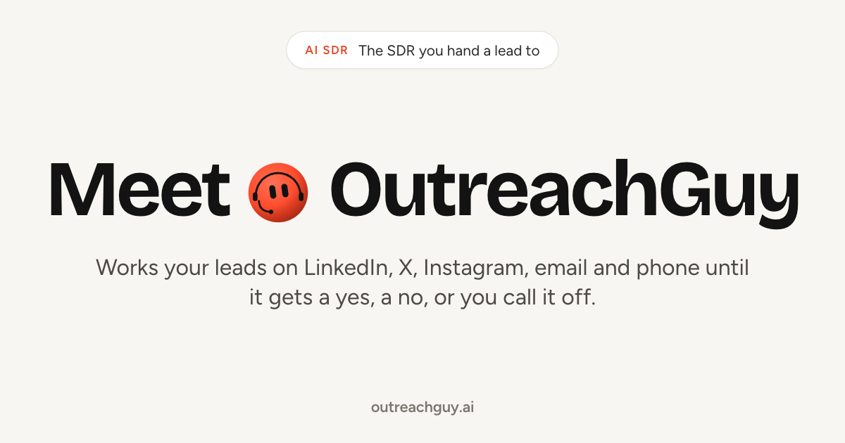 OutreachGuy screenshot 1